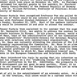 Minutes, 1976-11-16. The At...
