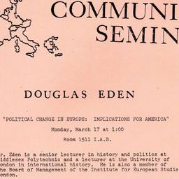 Announcements, 1980-03-17. ...