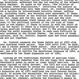 Minutes, 1973-05-01. The At...