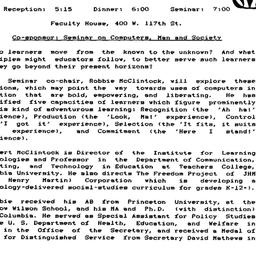 Announcements, 1990-05-24. ...