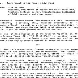 Minutes, 1991-04-16. Innova...
