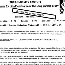 Announcements, 1994-03-15. ...