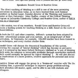Announcements, 1994-04-12. ...