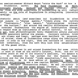Announcements, 1986-11-18. ...