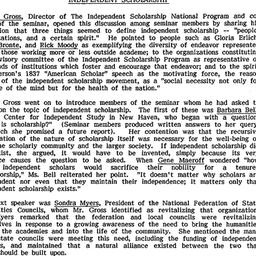 Minutes, 1986-10-07. Innova...