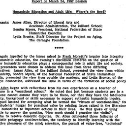 Minutes, 1987-03-24. Innova...