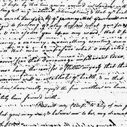[Document, 1783 October 15]