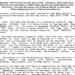 Announcements, 1995-01-17. ...
