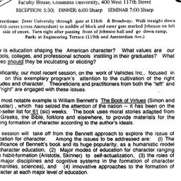 Announcements, 1995-05-16. ...