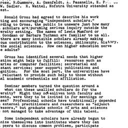 Minutes, 1981-05-14. Innova...