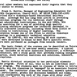 Minutes, 1981-04-01. Innova...