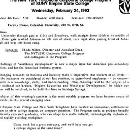 Announcements, 1993-02-24. ...