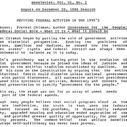 Minutes, 1988-12-20. Innova...