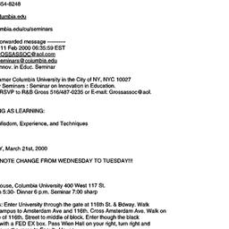 Announcements, 2000-02-11. ...