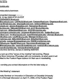 Correspondence, 2000-04-12....