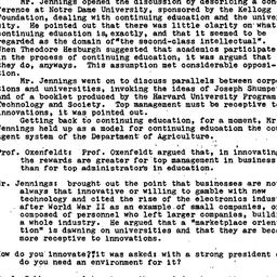 Minutes, 1971-01-20. Innova...