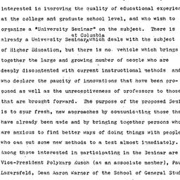 Correspondence, Innovation ...