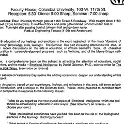 Announcements, 1996-02-14. ...
