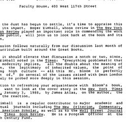 Announcements, 1988-02-23. ...