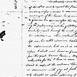 [Document, 1783 January 21]