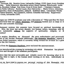 Minutes, 1999-03-23. Innova...
