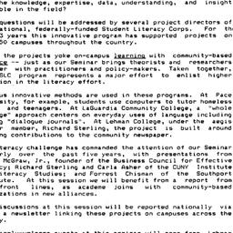 Announcements, 1992-01-21. ...