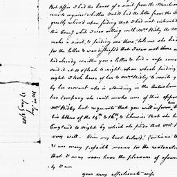 [Document, 1783 January 17]