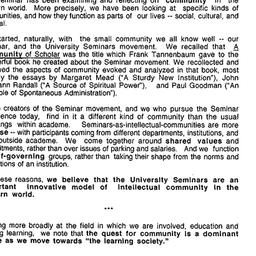 Announcements, 1997-04-17. ...