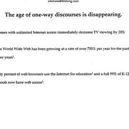 Speaker's paper, 1996-1...