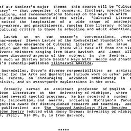 Announcements, 1985-10-08. ...