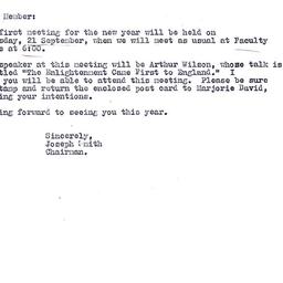 Announcements, 1978-09-07. ...