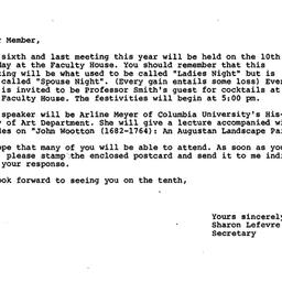 Announcements, 1979-04-26. ...