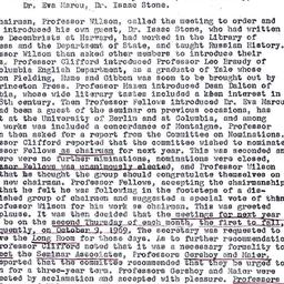 Minutes, 1969-05-08. Eighte...