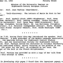Minutes, 1993-12-14. Eighte...