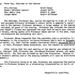Minutes, 1966-01-19. Eighte...