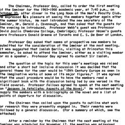 Minutes, 1965-10-20. Eighte...