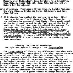 Minutes, 1982-01-18. Eighte...
