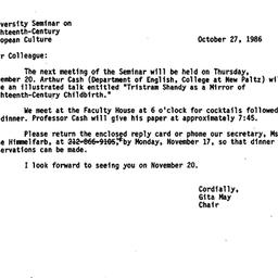 Minutes, 1986-11-20. Eighte...