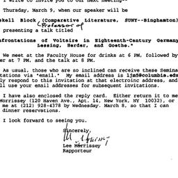Announcements, 1995-02-14. ...