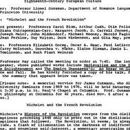 Minutes, 1988-10-20. Eighte...