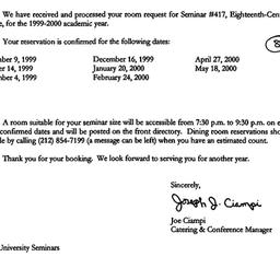 Correspondence, 2000-06-28....