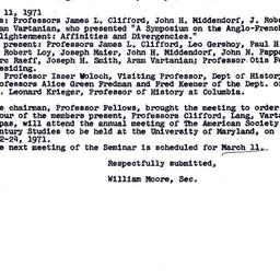 Minutes, 1971-02-11. Eighte...