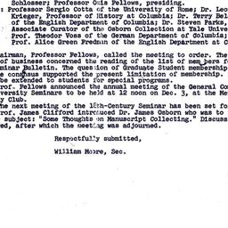 Minutes, 1970-11-12. Eighte...