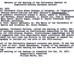 Minutes, 1970-12-10. Eighte...