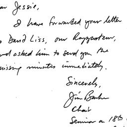 Correspondence, 1996-04-15....