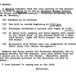 Announcements, 1967-02-27. ...
