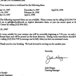 Correspondence, 1998-06-09....
