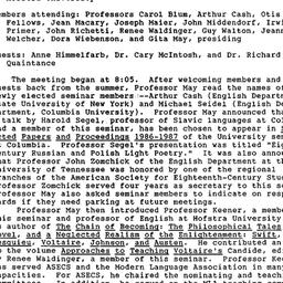 Minutes, 1987-09-17. Eighte...