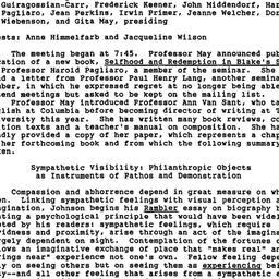 Minutes, 1987-10-15. Eighte...
