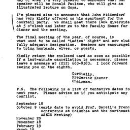 Announcements, 1980-04-20. ...